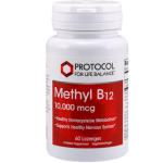 Protocol For Life Balance - Methyl B12 10,000 mcg 60 lozenges