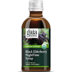Gaia Herbs - Black Elderberry Nighttime Syrup 3 fl oz