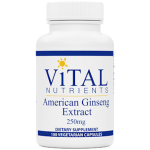 Vital Nutrients - American Ginseng 250 mg 100 vegcaps