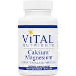 Vital Nutrients - Calcium/Magnesium (Citrate/Mal) 100 caps