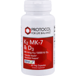 Protocol For Life Balance - K2 MK-7 & D3  60 vegcaps