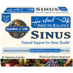 Garden of Life - Immune Balance  Sinus 60 vcaps